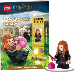 Lego Harry Potter interaktyvi knyga – žaidimų draugai su minifigūrėle Ginny Weasley