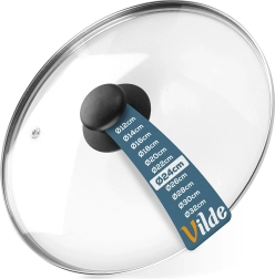 Stiklinis dangtis 24 cm