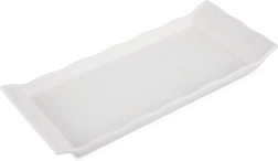 Stačiakampis serviravimo padėklas 29,5 × 13 cm – baltas
