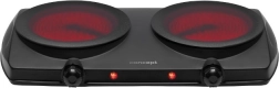 Double Hot Plate Electric Cooker CONCEPT VE3060, Black