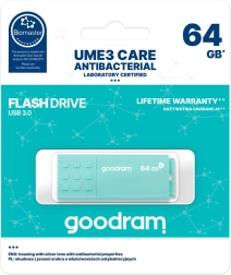 USB atmintukas GOODRAM UME3 Care Antibacterial 64 GB USB 3.0