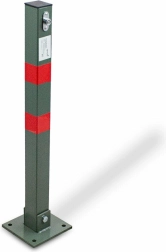 Sulankstomas parkavimo stulpelis su spyna, 65 cm