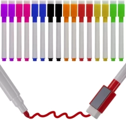 Sausai nuvalomų žymeklių rinkinys 16 vnt. MALEO