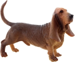Plastic Basset Figurine