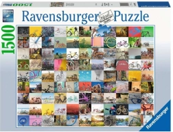 Ravensburger dėlionė „99 dviračiai“ – 1500 detalių