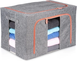 Tekstilinis laikymo maišas patalynei 100 l 60 × 42 × 40 cm