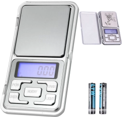 Elektroninės kišeninės svarstyklės tiksliam matavimui