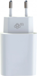 Tinklo įkroviklis 2x3A USB C + USB A Power Delivery baltas