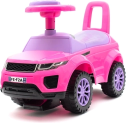 Vaikiškas pasispiriamas automobilis SUV Baby Mix, rožinis