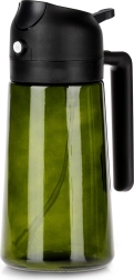 Stiklinis aliejaus ir acto purkštuvas 450 ml