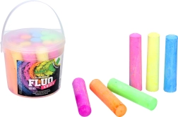 Fluorescencinės šaligatvio kreidelės, 20 vnt.