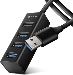 Mini metal USB hub 4× USB-A 3.2 Gen 1 with 1.2 m cable