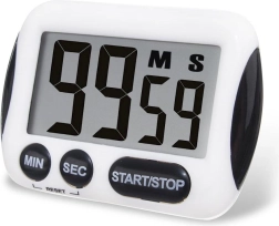 Elektroninis virtuvinis laikmatis su dideliu LCD ekranu
