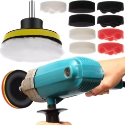 Poliravimo kempinėlių rinkinys, 12 vnt., 80 mm