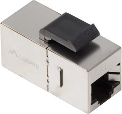Keystone connector RJ45 - RJ45 FTP cat.6 for mounting box