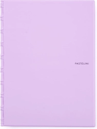 A4 aplankas su šonine kišene Pastelini, violetinis
