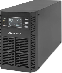 Online UPS 1 kVA 1000 W with pure sine wave and LCD display