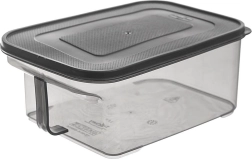 Kitchen dry-goods container 2.6 l, grey