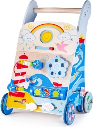 Bigjigs Baby medinė aktyvi vaikštynė „Jūra“