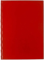 A4 segtuvas su šoninėmis kišenėmis Classic, raudonas