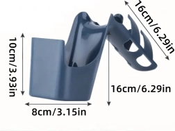 Alyvos gaudyklė ir grandinės valiklis su purškalo laikikliu dviračiui, motociklui ir keturračiui