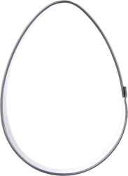 Egg-shaped cookie cutter 5.5 cm