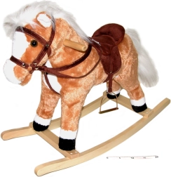 Rocking Horse with Effects - Brown