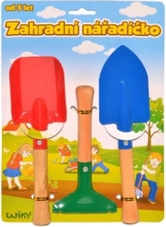 Vaikiški metaliniai sodo įrankiai, 3 vnt.