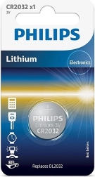 Lithium button cell CR2032 3 V