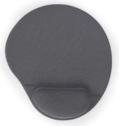 Gel Mouse Pad with Wrist Rest – Gray