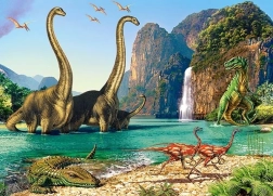 Dėlionė 60 detalių Dinozaurų pasaulyje