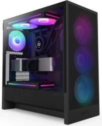 Computer Case H5 FLOW RGB Mid Tower Black