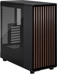 Fractal Design korpusas North juodas su medžio elementais