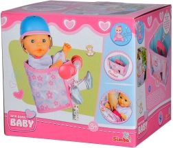 Dviračio kėdutė lėlėms NEW BORN BABY