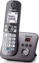 Panasonic belaidis telefonas su AB KX-TG6821 pilkas
