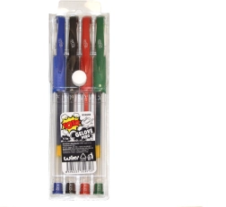 Set of 4 gel pens