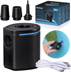 Bestway Powertouch Pocket USB kišeninis elektrinis oro siurblys su antgaliais