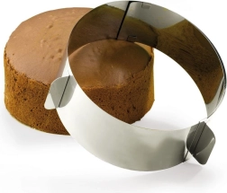 Adjustable Round Stainless Steel Baking Ring 15.5–29.5 cm