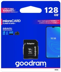 Atminties kortelė Goodram microSD 128 GB