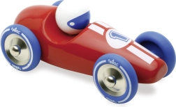 Vilac lenktyninis automobilis raudonas su mėlynais ratais