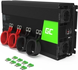 Inverteris 24V/230V 3000W/6000W grynas sinusas Green Cell