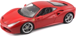 Metalinis automobilio modelis Ferrari 488 GTB 1:18 iš Bburago