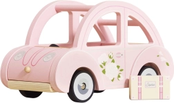Medinis retro automobiliukas Sophie, rožinis Le Toy Van