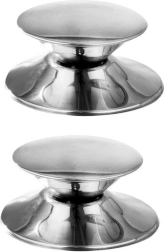 Plieninės dangčių rankenėlės GRANDE, 2 vnt.