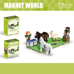 Magnet World Building Set Postal Stations