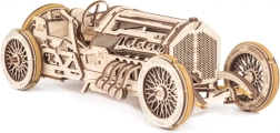 Ugears 3D medinis mechaninis galvosūkis U9 „Grand Prix“ lenktyninis automobilis
