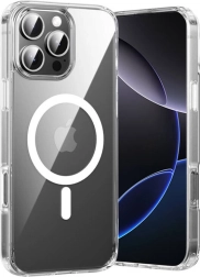 Skaidrus magnetinis Vention dėklas iPhone 16 Pro Max su MagSafe