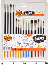 Teptukų rinkinys, 15 vnt.