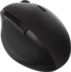 Ergonomic Wireless Optical Mouse 2.4GHz 1600dpi Black