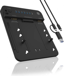 Stotelės klonavimo dokavimo stotis IB-2915MSCL-C31, skirta M.2 NVMe ir SATA SSD/HDD